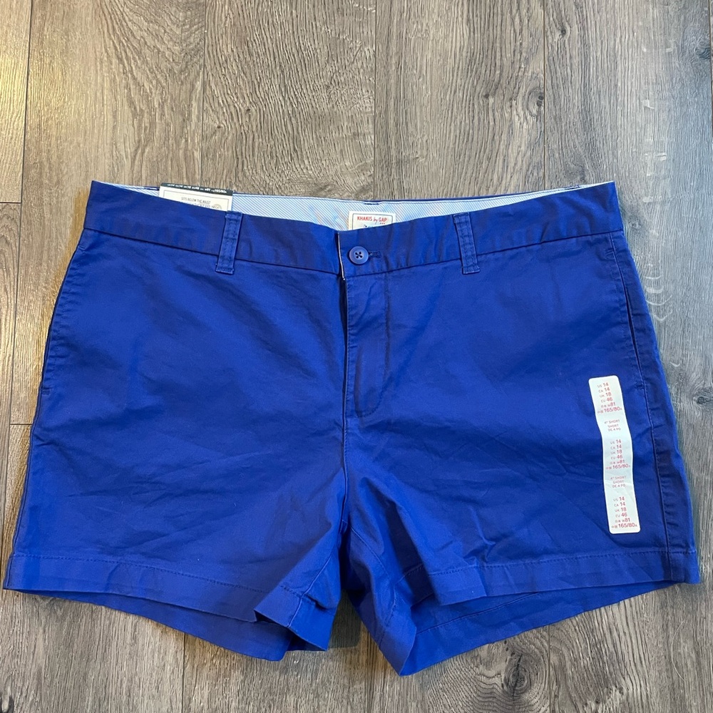 GAP 4” shorts, NWT size 14